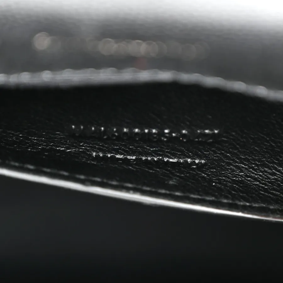 Saint Laurent Medium Satchel Black Triquilt Monochrome Monogram Grain De Poudre Textured Mixed Matelasse Leather Black Hardware