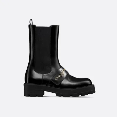 Dior black ankle boots