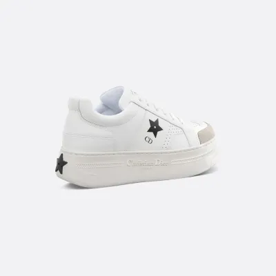 Dior White platform sneakers