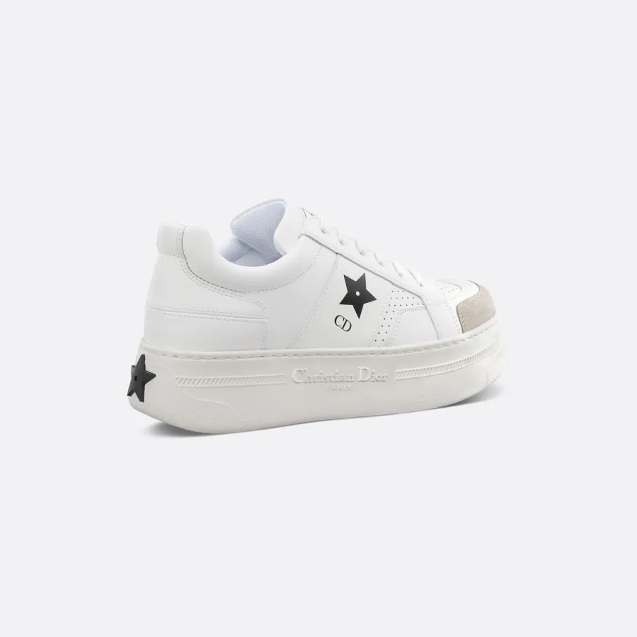 Dior White platform sneakers