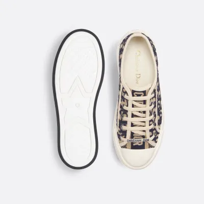 Dior blue  platform sneakers