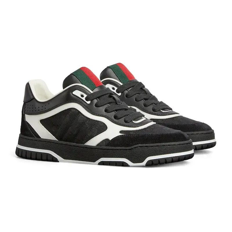 Gucci Re Web series women's sports shoes black Sneakers