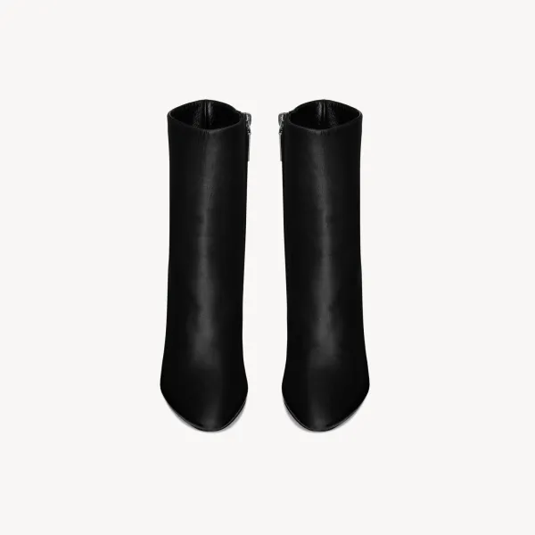 Yves Saint Laurent Sleek leather ankle boots - Image 3