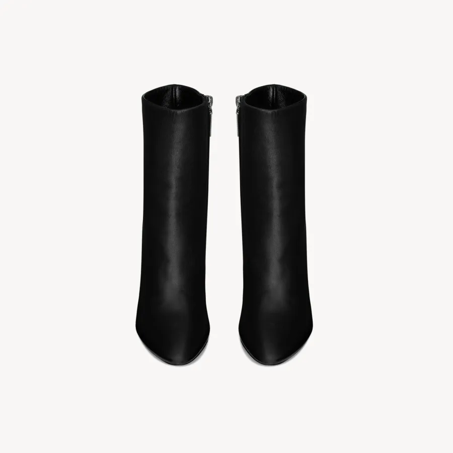 Yves Saint Laurent Sleek leather ankle boots