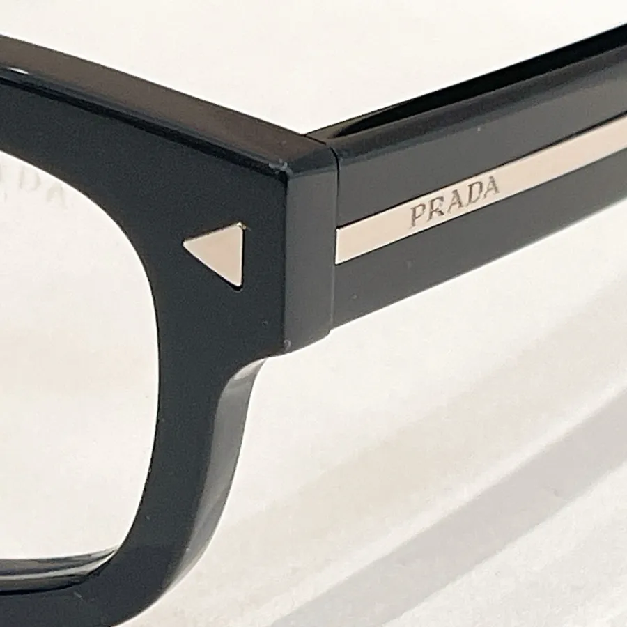 Prada Wrap glasses black silver/black gold/leopard gold/grey gold color Size 59口16-147