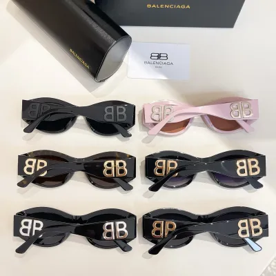 Balenciaga glasses pink/black/leopard/black gold/black silver/eggplant color Size 54口21-145