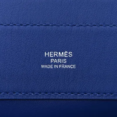 Hermès Mini Aline Bleu Électrique Milo Lambskin & Swift Leather