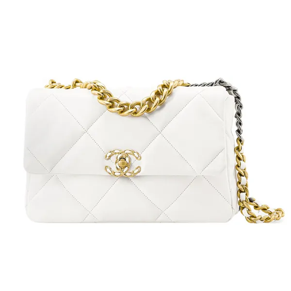 Chanel 19 Bag Green / Wine Red / Black / White Gold / White Silver / Light Orange / Chocolate Brown 30CM Crossbody Bags - Image 6