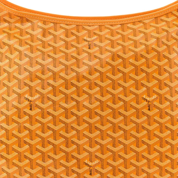 Goyard Boheme Hobo PM Yellow Goyardine Canvas - Image 8