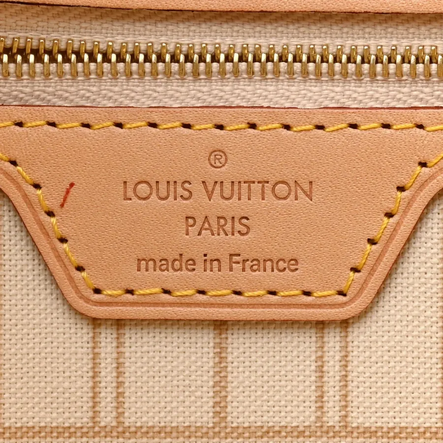 Louis Vuitton Neo Neverfull MM Damier Azur Canvas Beige Interior