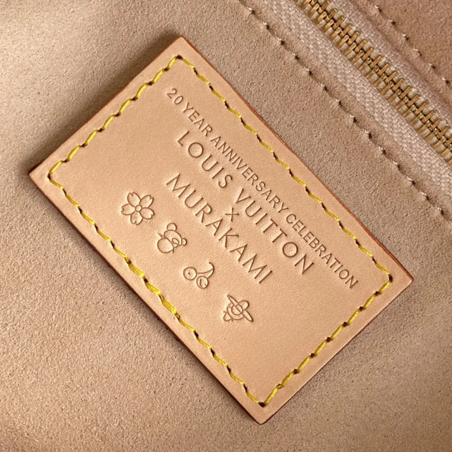 Louis Vuitton x Murakami Takashi Onthego MM Multicolor White Gold Hardware