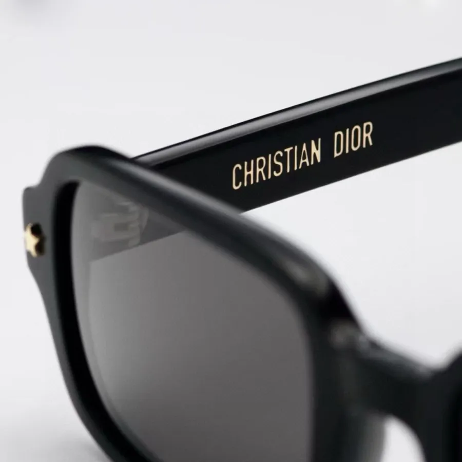DIOR square frame glasses black/black orange/black blue/black grey/leopard/gun black color size 54口18-140