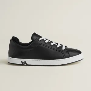 HERMES Kid Sneakers Black Sports Shoes