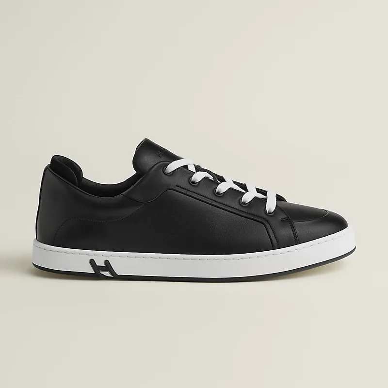 HERMES Kid Sneakers Black Sports Shoes