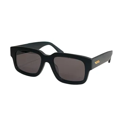 Bottega Veneta square frame glasses black/matte black/orange black/blue black/green black/brown leopard/black white color Size 47口19-140