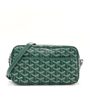 Goyard Sac Cap Vert Bag PM Green Goyardine Canvas