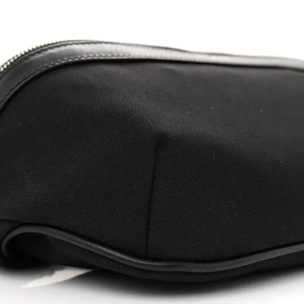 Saint Laurent Small Belt Bag Black Classic Canvas - Image 5