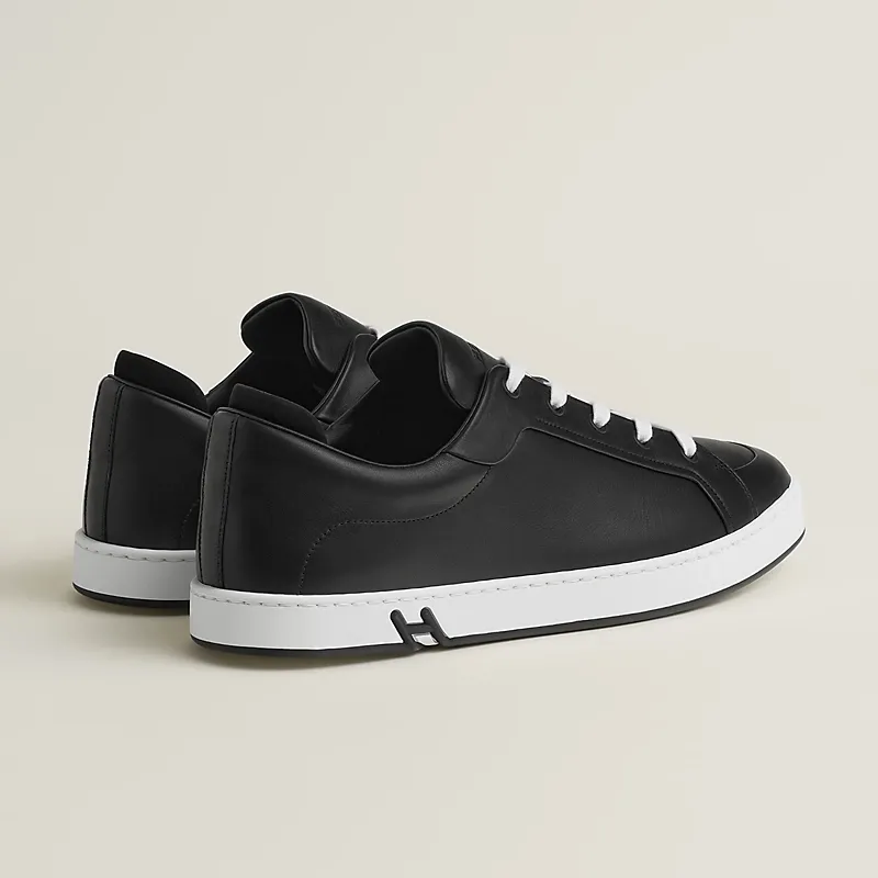 HERMES Kid Sneakers Black Sports Shoes