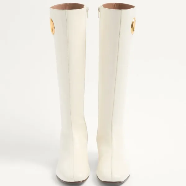 VALENTINO VLOGO SIGNATURE Sheepskin boots (heel 2 cm high) - Image 3