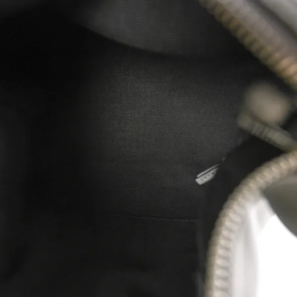 Loewe Cubi Crossbody Bag Small Asphalt Grey Jacquard Supple Smooth Calfskin Leather - Image 7