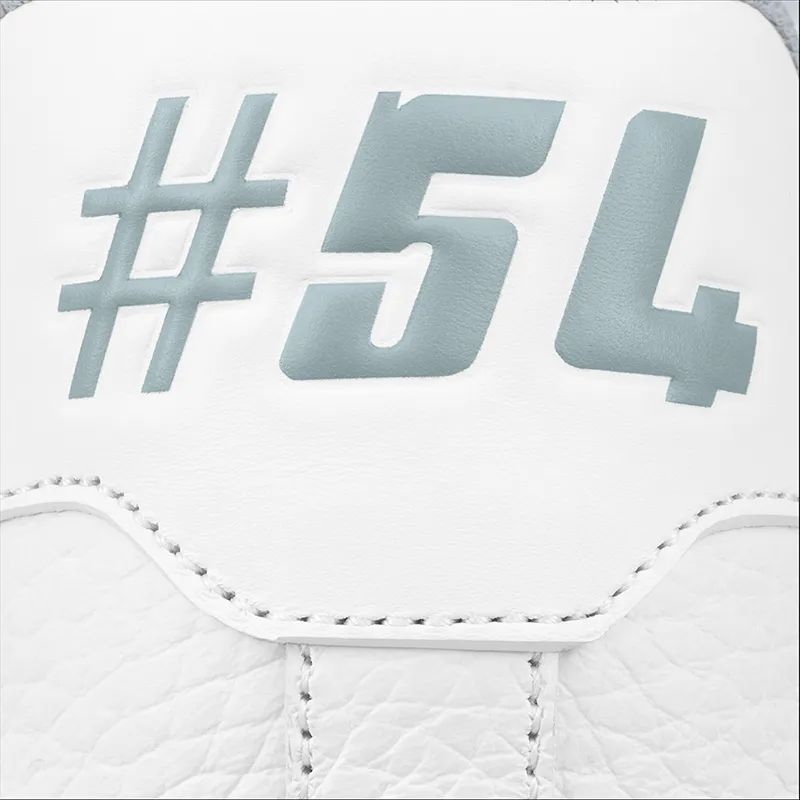 Louis Vuitton White grain calf leather sneakers