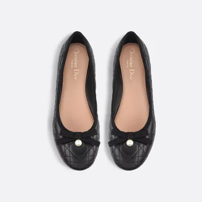 Dior black ballet Shoes flat Shoes