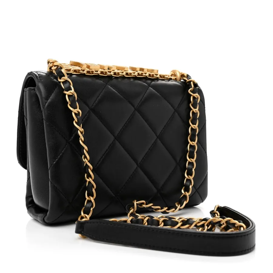 Mini Flap Bag |  Quality Handbags Quilted Lambskin Leather Shoulder Bags