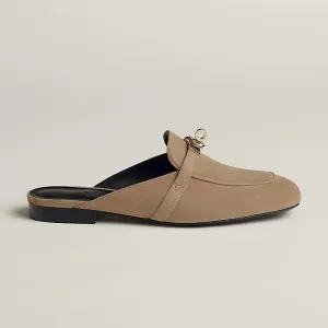 HERMES Oz Mule Beige color Slippers