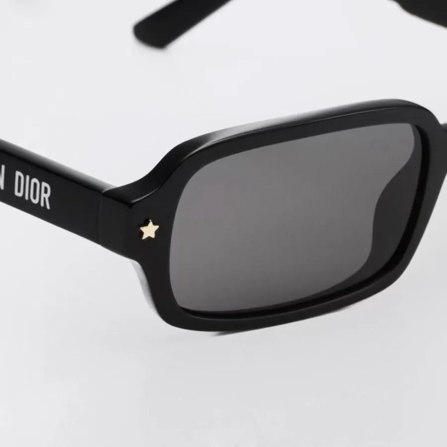 DIOR square frame glasses black/black orange/black blue/black grey/leopard/gun black color size 54口18-140