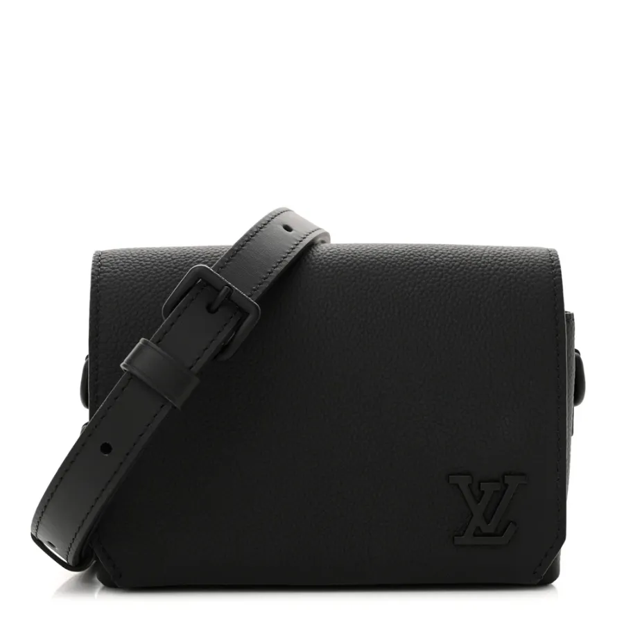 Louis Vuitton Fastline Wearable Wallet PM Black Cowhide Leather