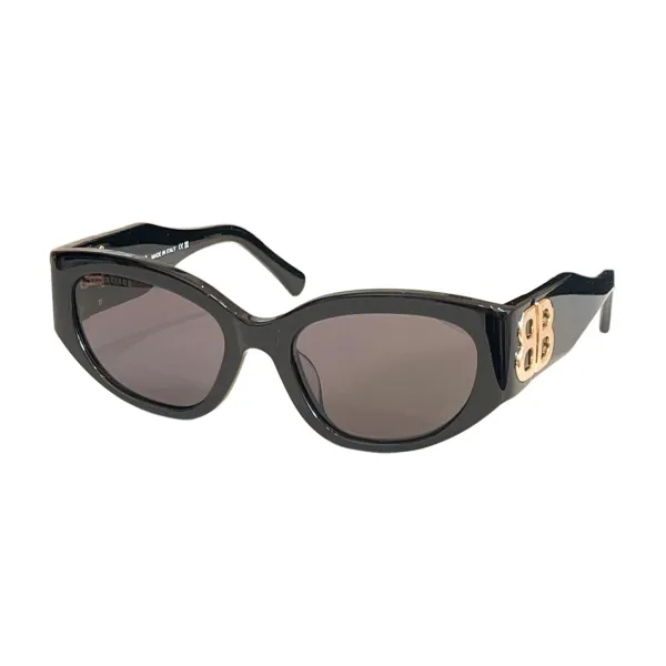 Balenciaga glasses black/black gold/ivory/white/leopard/pink/blue color Size 55口20-135 - Image 2