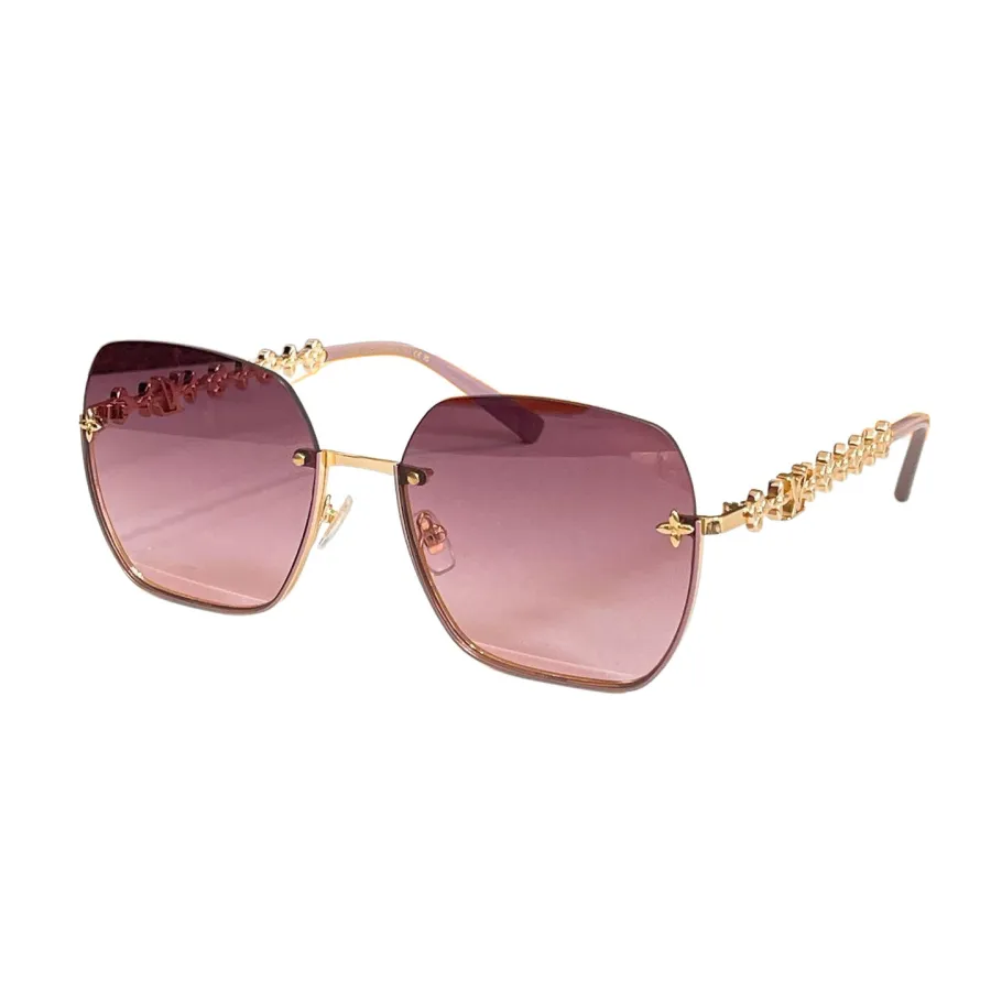 Louis Vuitton square frame glasses eggplant/red/green orange/blue orange color Size 57口16-145