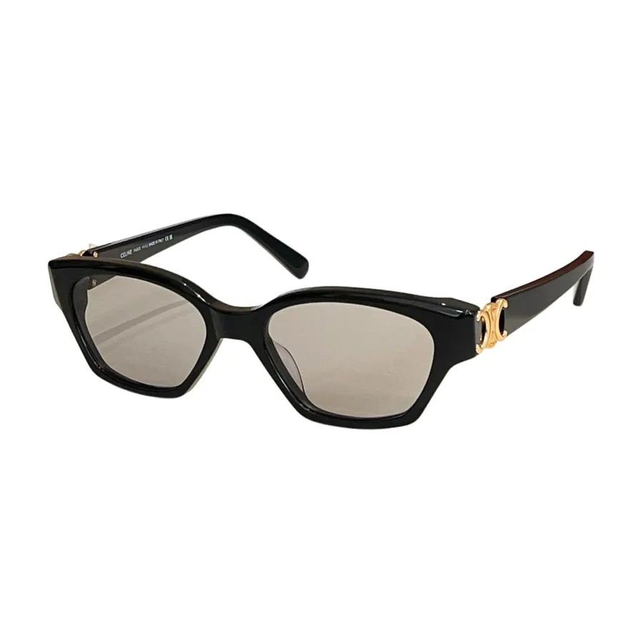 Celine Wrap glasses black silver/tawny/leopard/black gold/grey gold/brown gold color Size 55口18-145