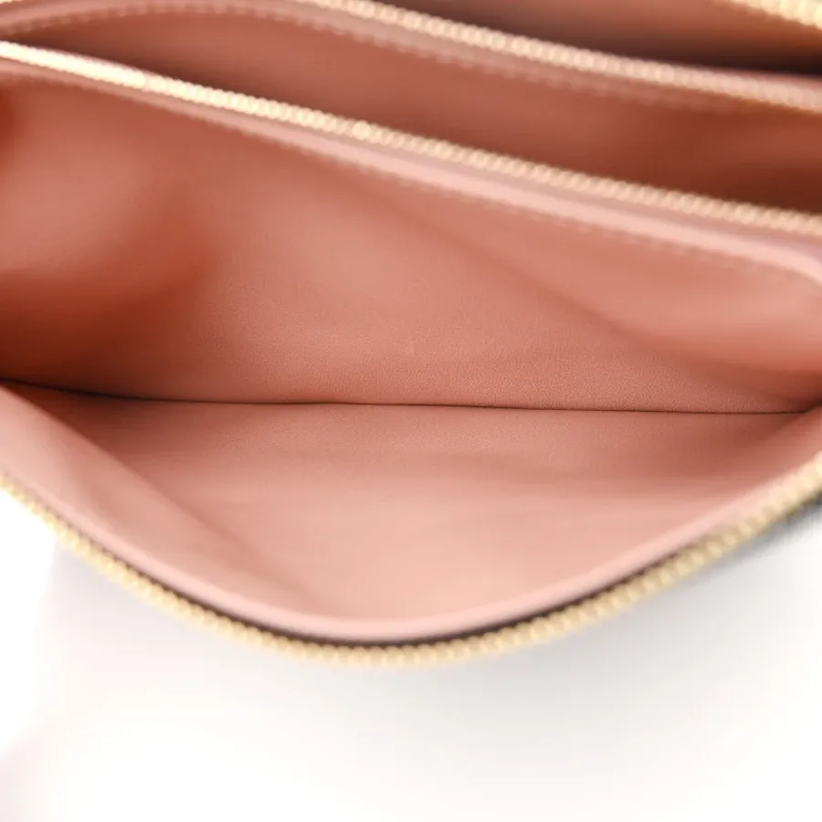 Louis Vuitton Coussin PM Black Embossed Monogram Lambskin Leather Gold Hardware