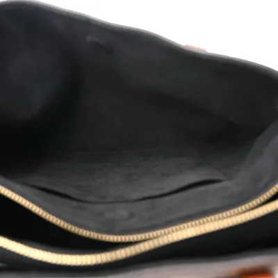 Louis Vuitton Vendome MM Black Monogram Canvas Gold Hardware