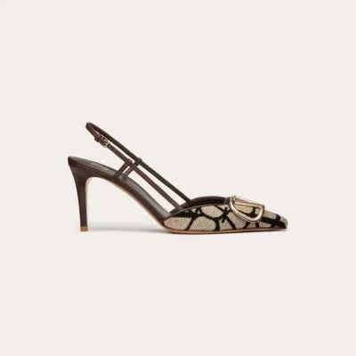 VALENTINO V-logo strappy heels (8cm high heel)