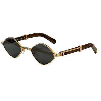 Cartier glasses black/black brown/blue/green/brown/black gold color Size 51-22-145