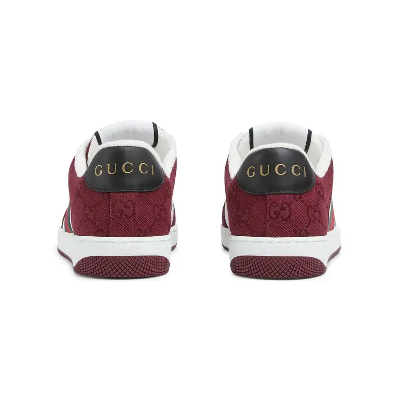 Gucci Screener series women's sports shoes red Sneakers
