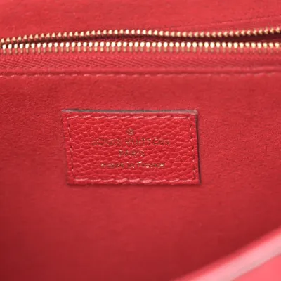 Louis Vuitton Vavin PM Scarlet Empreinte Leather Brass Hardware