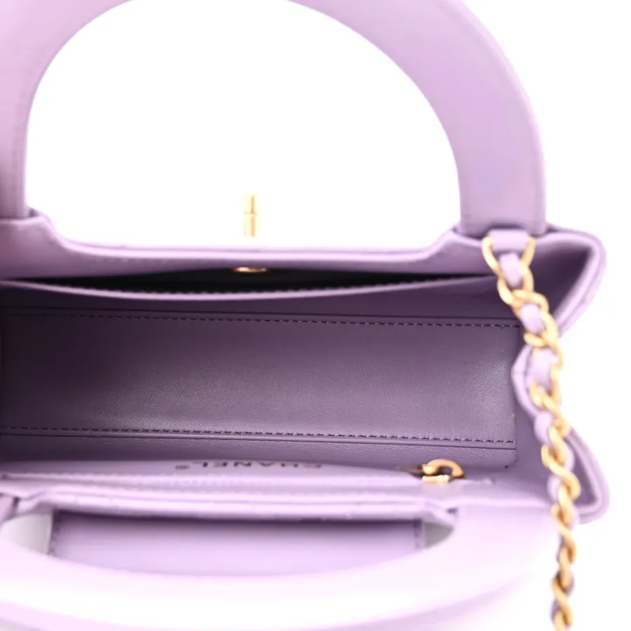 Grade Designer Handbag | Quilted Nano Lilac