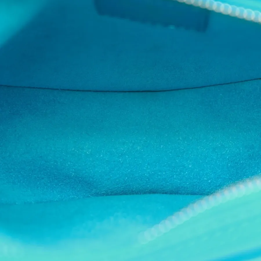 Louis Vuitton Loop PM Blue Nanogram Embossed Calfskin Leather Gold Hardware