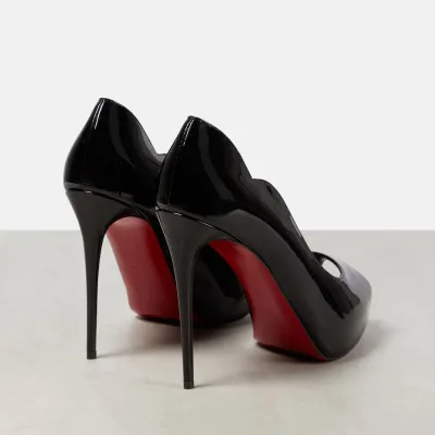 Christian Louboutin Patent leather platform high heels