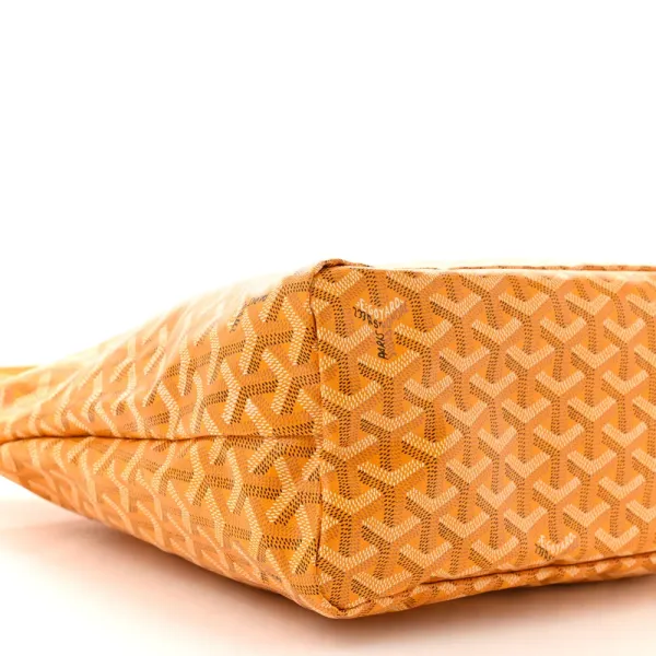 Goyard Boheme Hobo PM Yellow Goyardine Canvas - Image 4