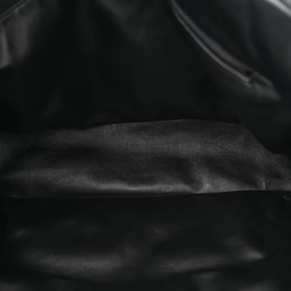 Saint Laurent Large Tote Black Wide Puffer Lambskin Leather - Image 7