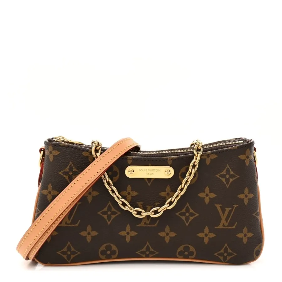 Louis Vuitton Ivy Wallet On Chain PM Monogram Canvas Gold Hardware