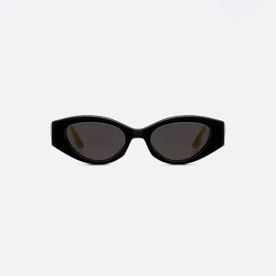 DIOR 30 MONTAIGNE glasses black gold/nude/red color Size 53口19-135