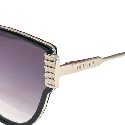 Miu Miu Butterfly glasses purple silver/purple gold/leopard/teal/pink/white color Size 56口21-145