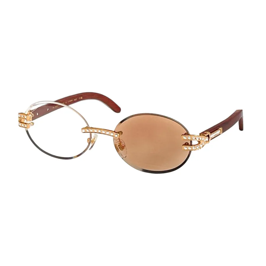 Cartier square frame glasses blue/black gold/purple gold/brown/red/purple silver/transparent purple/transparent brown color Size 58口15-135