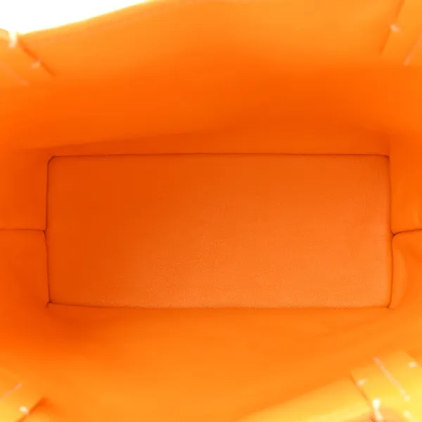 Goyard Reversible Mini Anjou Tote Yellow Goyardine Canvas - Image 7