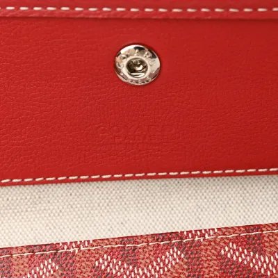 Goyard Isabelle PM Red Goyardine Canvas